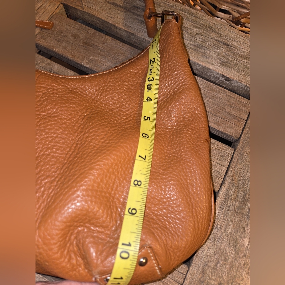 Talbot Pebble Leather Shoulder Hobo Bag - Picture 10 of 15